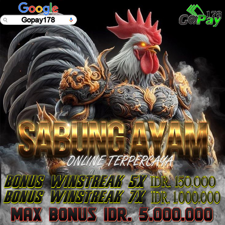 GOPAY178 ⎊ Platform Sabung Ayam Online Terpercaya NO1 Di Indonesia